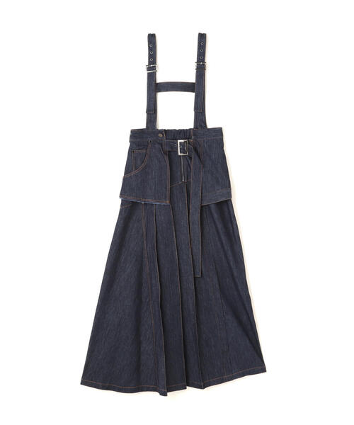 AULA AILA（アウラアイラ）の「AULA AILA（アウラ アイラ）別注アシンメトリージャンパースカート（ワンピース・レディース・ブラック/その他4・0/1）」の17枚目の写真