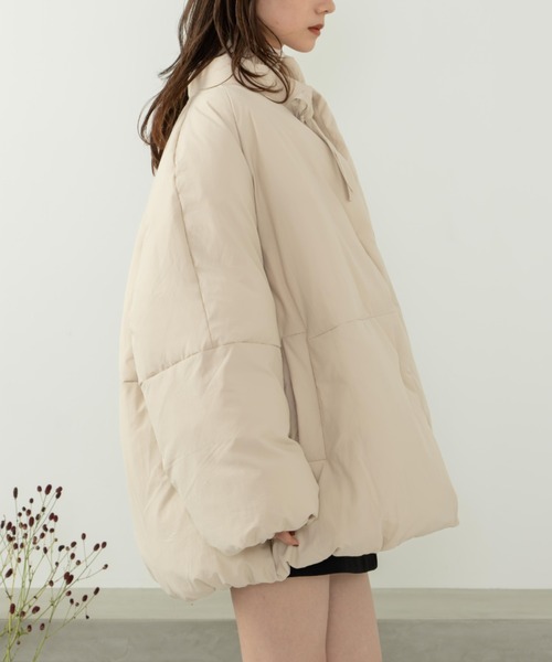 中綿リボンミドルコート（ブルゾン）｜hinari（ヒナリ）のファッション