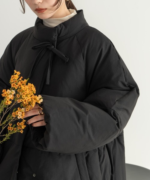 中綿リボンミドルコート（ブルゾン）｜hinari（ヒナリ）のファッション