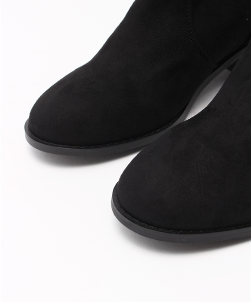 SLY（スライ）の「ストレッチニーハイBOOTS（ブーツ・レディース・ブラウン/ブラック・LARGE/MEDIUM/SMALL）」の8枚目の写真