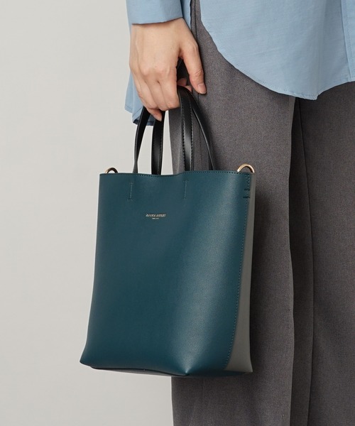 LAURA ASHLEY 2WAY バイカラー ショルダーバッグ ハンドバッグ（ショルダーバッグ）｜LAURA ASHLEY（ローラアシュレイ）