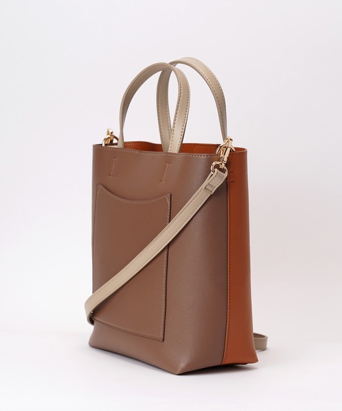 LAURA ASHLEY 2WAY バイカラー ショルダーバッグ ハンドバッグ（ショルダーバッグ）｜LAURA ASHLEY（ローラアシュレイ）