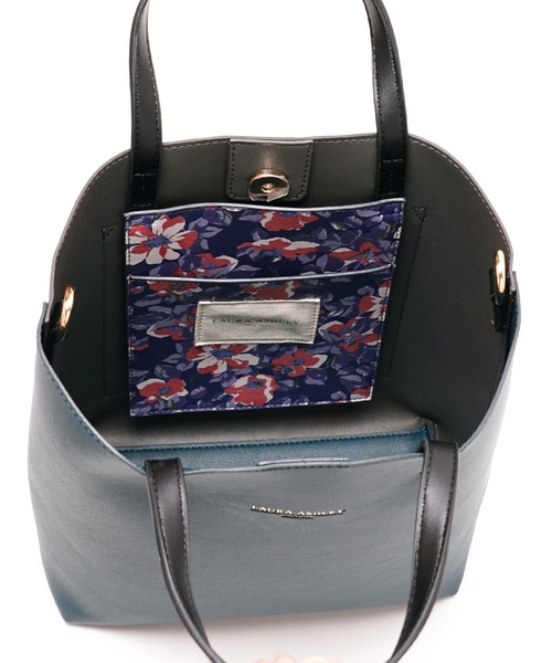 LAURA ASHLEY 2WAY バイカラー ショルダーバッグ ハンドバッグ（ショルダーバッグ）｜LAURA ASHLEY（ローラアシュレイ）