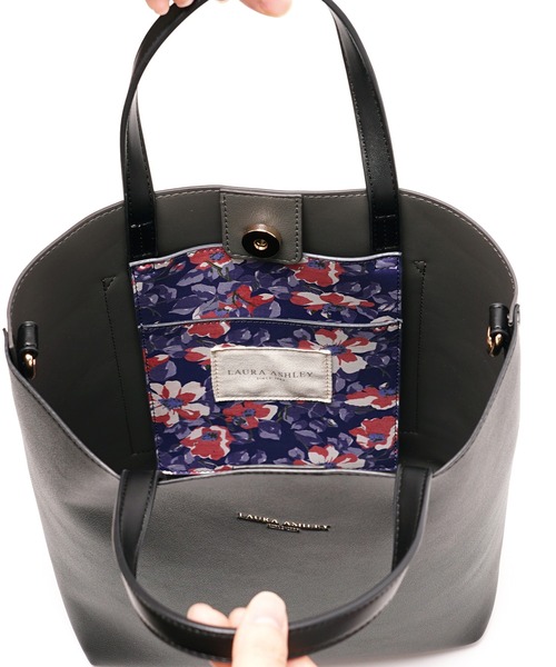 LAURA ASHLEY 2WAY バイカラー ショルダーバッグ ハンドバッグ（ショルダーバッグ）｜LAURA ASHLEY（ローラアシュレイ）