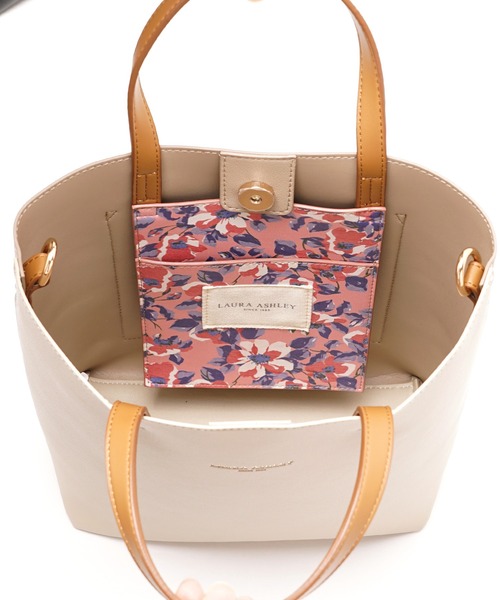 LAURA ASHLEY 2WAY バイカラー ショルダーバッグ ハンドバッグ（ショルダーバッグ）｜LAURA ASHLEY（ローラアシュレイ）