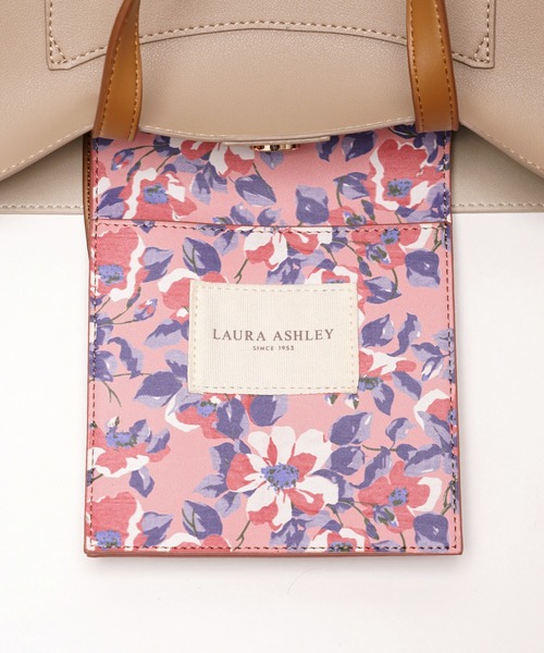 LAURA ASHLEY 2WAY バイカラー ショルダーバッグ ハンドバッグ（ショルダーバッグ）｜LAURA ASHLEY（ローラアシュレイ）