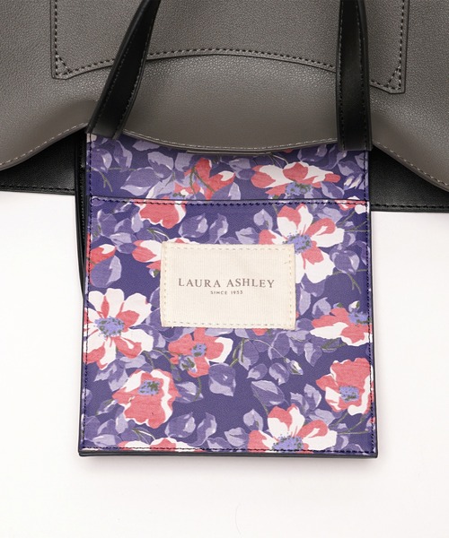 LAURA ASHLEY 2WAY バイカラー ショルダーバッグ ハンドバッグ（ショルダーバッグ）｜LAURA ASHLEY（ローラアシュレイ）