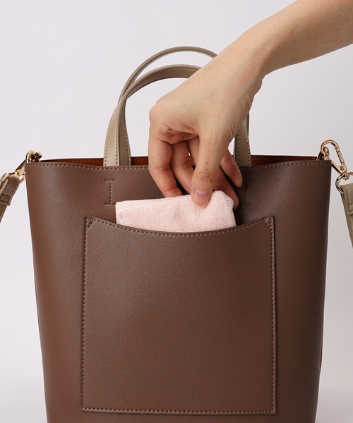 LAURA ASHLEY 2WAY バイカラー ショルダーバッグ ハンドバッグ（ショルダーバッグ）｜LAURA ASHLEY（ローラアシュレイ）