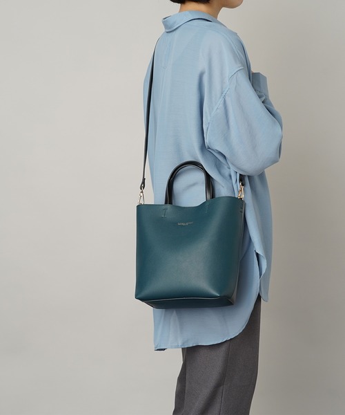 LAURA ASHLEY 2WAY バイカラー ショルダーバッグ ハンドバッグ（ショルダーバッグ）｜LAURA ASHLEY（ローラアシュレイ）