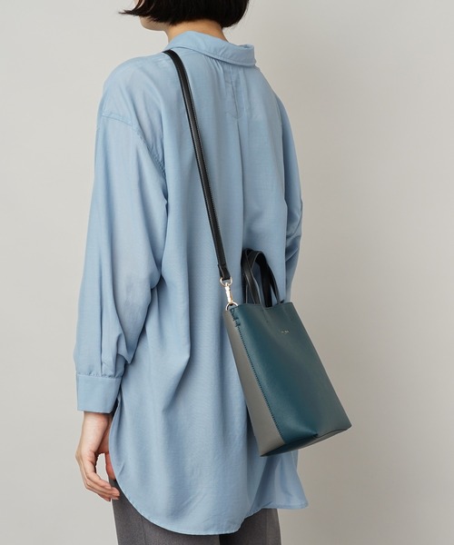 LAURA ASHLEY 2WAY バイカラー ショルダーバッグ ハンドバッグ（ショルダーバッグ）｜LAURA ASHLEY（ローラアシュレイ）