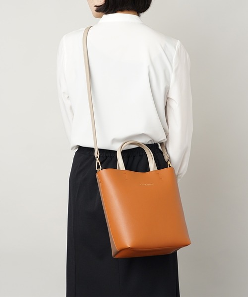 LAURA ASHLEY 2WAY バイカラー ショルダーバッグ ハンドバッグ（ショルダーバッグ）｜LAURA ASHLEY（ローラアシュレイ）