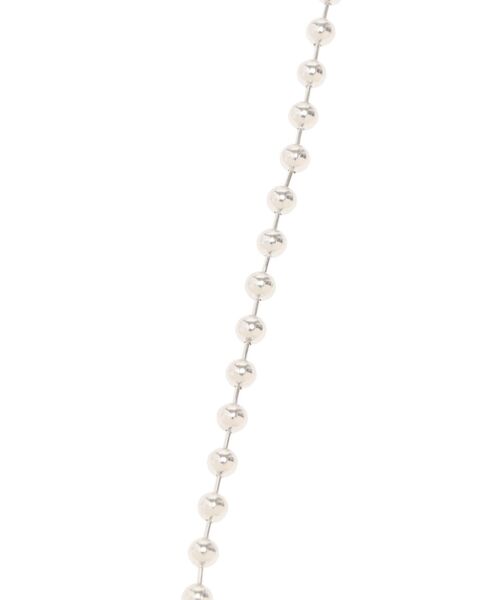 MERCURYDUO（マーキュリーデュオ）の「メタルボールネックレス（ネックレス・レディース・シルバー・FREE）」の4枚目の写真