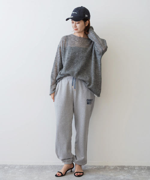 Spick & Span（スピックアンドスパン）の「≪追加≫HOSU.ATPD / ホス スウェットパンツ（スウェットパンツ・レディース・グレー/アイボリー・FREE）」の22枚目の写真