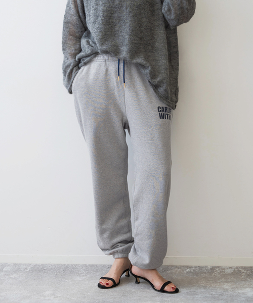 Spick & Span（スピックアンドスパン）の「≪追加≫HOSU.ATPD / ホス スウェットパンツ（スウェットパンツ・レディース・グレー/アイボリー・FREE）」の20枚目の写真