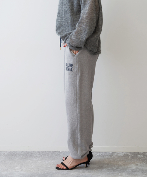 Spick & Span（スピックアンドスパン）の「≪追加≫HOSU.ATPD / ホス スウェットパンツ（スウェットパンツ・レディース・グレー/アイボリー・FREE）」の19枚目の写真