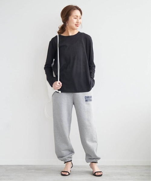 Spick & Span（スピックアンドスパン）の「≪追加≫HOSU.ATPD / ホス スウェットパンツ（スウェットパンツ・レディース・グレー/アイボリー・FREE）」の16枚目の写真