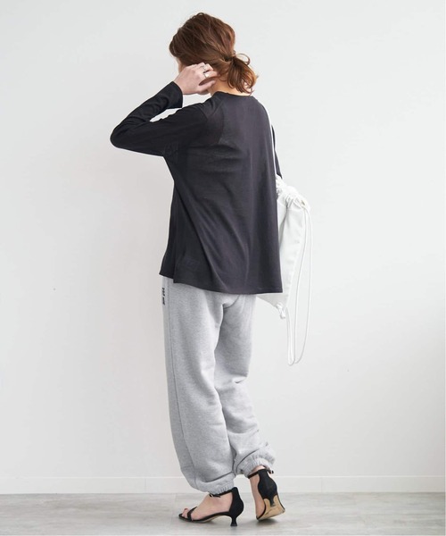 Spick & Span（スピックアンドスパン）の「≪追加≫HOSU.ATPD / ホス スウェットパンツ（スウェットパンツ・レディース・グレー/アイボリー・FREE）」の14枚目の写真