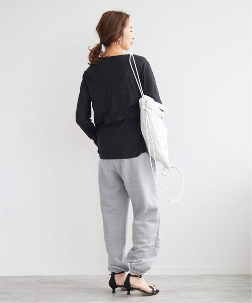 Spick & Span（スピックアンドスパン）の「≪追加≫HOSU.ATPD / ホス スウェットパンツ（スウェットパンツ・レディース・グレー/アイボリー・FREE）」の13枚目の写真