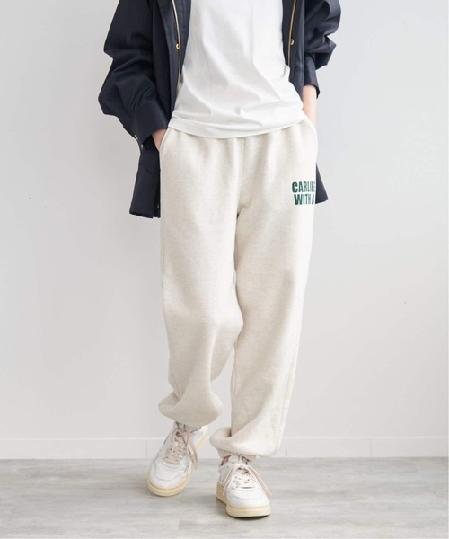 Spick & Span（スピックアンドスパン）の「≪追加≫HOSU.ATPD / ホス スウェットパンツ（スウェットパンツ・レディース・グレー/アイボリー・FREE）」の8枚目の写真