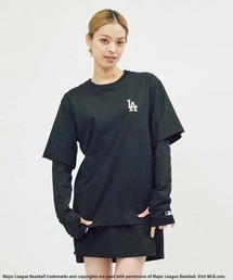 SPIRALGIRL（スパイラルガール）の「【MLB】ロゴレイヤードアンサンブル（アンサンブル）」