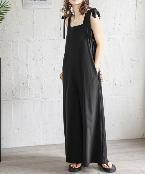 セール】3WAYリボンオールインワンラッシュガード（つなぎ