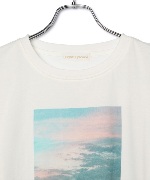 フォトプリントTee（Tシャツ/カットソー）｜LE CERCLE par rope'（ルセルクルパーロペ）