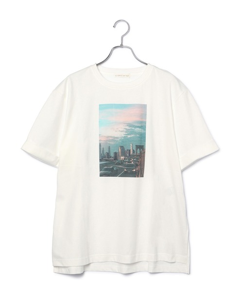 フォトプリントTee（Tシャツ/カットソー）｜LE CERCLE par rope'（ルセルクルパーロペ）