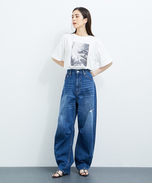 フォトプリントTee（Tシャツ/カットソー）｜LE CERCLE par rope'（ルセルクルパーロペ）