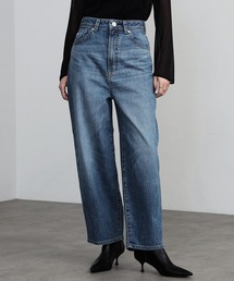 SOMETHING HANA SUPER HI-RISE CURVE TAPERED/スーパーハイライズカーブテーパードデニムパンツ