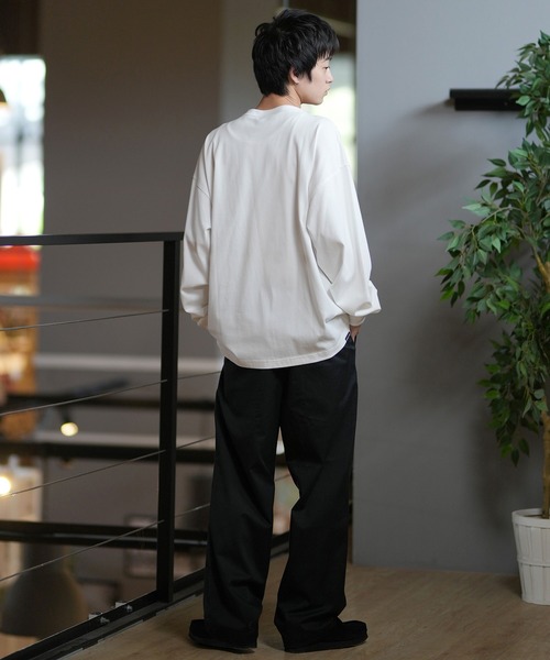 ムラサキスポーツ（ムラサキスポーツ）の「【ムラサキスポーツ限定】DEAR LAUREL/ディアローレル タックワイドパンツ ロングパンツ ロンパン ワンタック 無地 シンプル D24F3104（チノパンツ・メンズ・ブラック/グレー/ネイビー/ブラウン・M/L）」の18枚目の写真