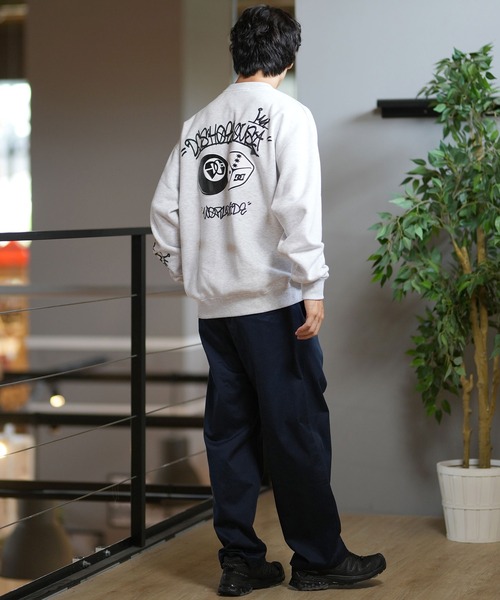 ムラサキスポーツ（ムラサキスポーツ）の「【ムラサキスポーツ限定】DEAR LAUREL/ディアローレル タックワイドパンツ ロングパンツ ロンパン ワンタック 無地 シンプル D24F3104（チノパンツ・メンズ・ブラック/グレー/ネイビー/ブラウン・M/L）」の6枚目の写真