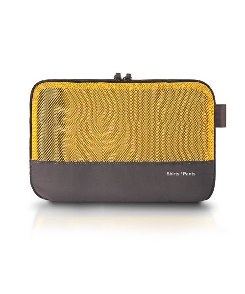 entre square(アントレスクエアー)の「Rollink パッキングキューブ 荷造り(スーツケース/キャリーバッグ・レディース・イエロー・ONE SIZE)」の4枚目の写真