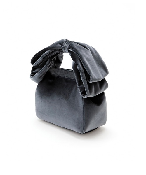 Casselini（キャセリーニ）の「Casselini(キャセリーニ)リボンハンドバッグ（ハンドバッグ・レディース・ピンク/グレー/シルバー/アイボリー・FREE）」の9枚目の写真