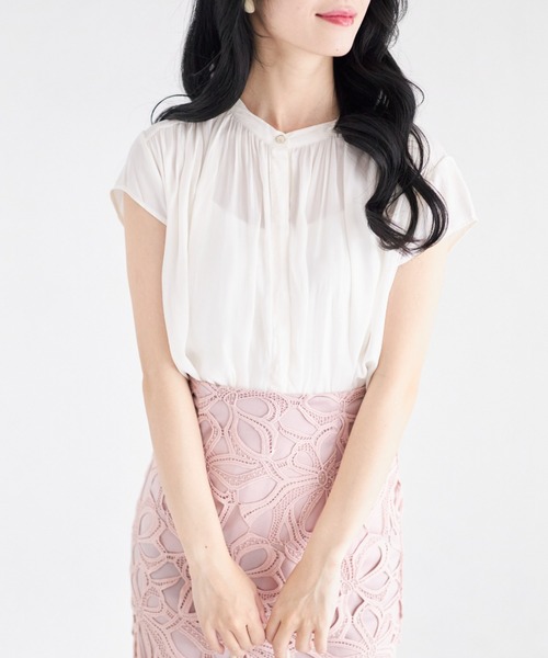 tocco closet(トッコ クローゼット)の「【ZOZO限定】ベーシックノースリーブブラウス(シャツ/ブラウス・レディース・ブルー/グレー/オフホワイト/ピンク・M)」の21枚目の写真