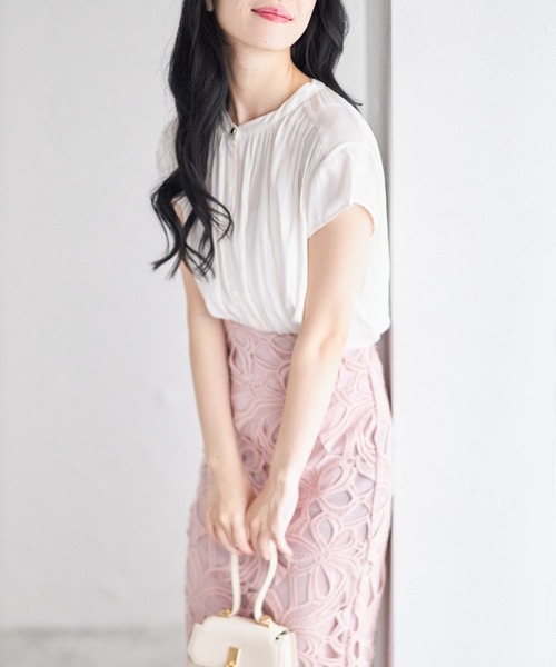 tocco closet(トッコ クローゼット)の「【ZOZO限定】ベーシックノースリーブブラウス(シャツ/ブラウス・レディース・ブルー/グレー/オフホワイト/ピンク・M)」の18枚目の写真