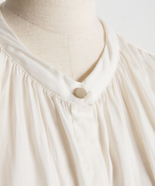tocco closet(トッコ クローゼット)の「【ZOZO限定】ベーシックノースリーブブラウス(シャツ/ブラウス・レディース・ブルー/グレー/オフホワイト/ピンク・M)」の13枚目の写真
