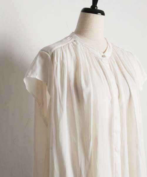 tocco closet(トッコ クローゼット)の「【ZOZO限定】ベーシックノースリーブブラウス(シャツ/ブラウス・レディース・ブルー/グレー/オフホワイト/ピンク・M)」の14枚目の写真