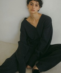 ETRE TOKYO | 【先行予約】Vネックニットオールインワン(つなぎ/オールインワン)