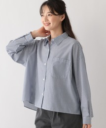 GLOBAL WORK Smile Seed Store | イージーケアクロップドシャツ/116007(シャツ/ブラウス)