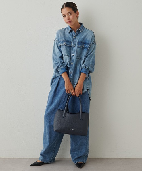 IACUCCI ラーナ M トートバッグ ALCE アルチェ ネイビー GISELe12月号掲載＞ラーナ M ALCE / IACUCCI | ファッション通販