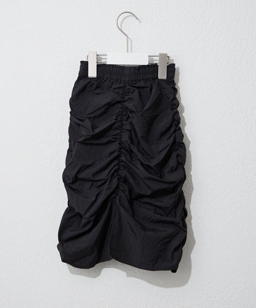 CIAOPANIC TYPY（チャオパニックティピー）の「【KIDS】縦シャーリングスカート（スカート・キッズ・カーキ/ブラック/パープル・LARGE/X-LARGE/XX-LARGE/SMALL/MEDIUM）」の17枚目の写真