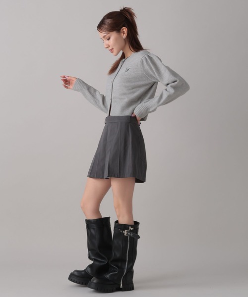 FOREVER 21（フォーエバー トゥエンティーワン）の「【2024FW】コンパクトニットカーディガン（カーディガン/ボレロ・レディース・レッド/ネイビー/グレー・FREE）」の16枚目の写真