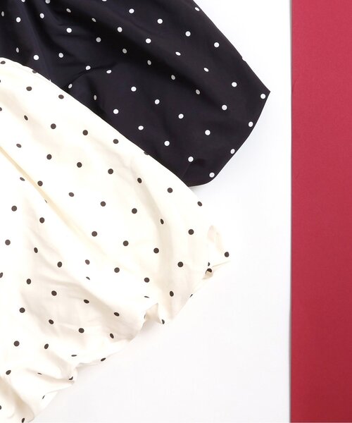 apres les cours（アプレレクール）の「ハートボタンバルーンドッキングワンピース（ワンピース・キッズ・ブラック/アイボリー・110/100/90/80/140/130/120）」の5枚目の写真