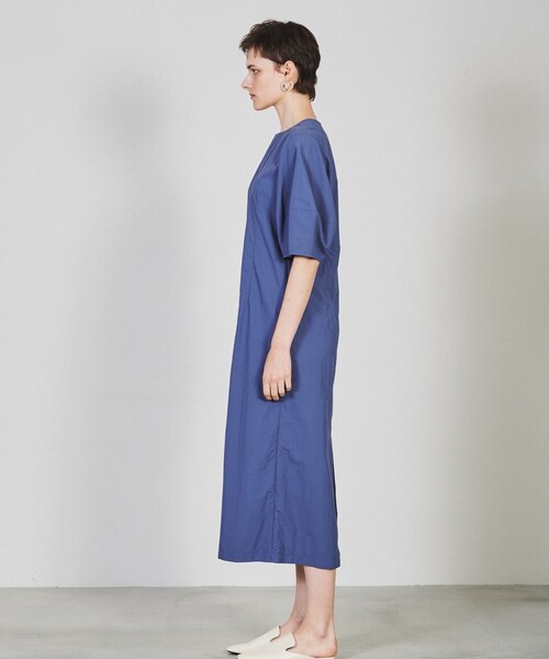 cloenc（クロエンス）の「◆【手洗い可】バルーンスリーブストレートワンピース（ワンピース・レディース・ブラック/パープル系4・01/02/03）」の7枚目の写真