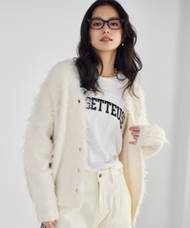 BARNYARDSTORM | BARNYARDSTORM / 【スタイリスト若狭恵美さんご紹介アイテム】フラッフィーカーディガン【WEB限定カラー】(カーディガン/ボレロ)