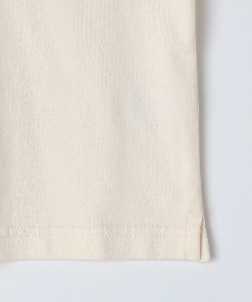 SHIPS（シップス）の「SHIPS KIDS:80～90cm / SHIPS ロゴ 長袖 TEE（Tシャツ/カットソー・キッズ・グレー/オフホワイト/グリーン・90/80）」の7枚目の写真