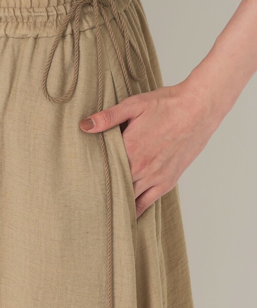 S.ESSENTIALS(エスエッセンシャルズ)の「ギャザーワイドパンツ(その他パンツ・レディース・ブラック・38/36)」の10枚目の写真