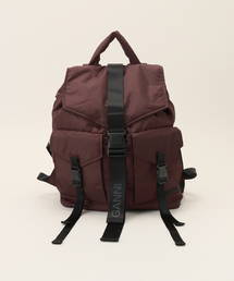 【GANNI / ガニー】 Recycled Tech Backpack