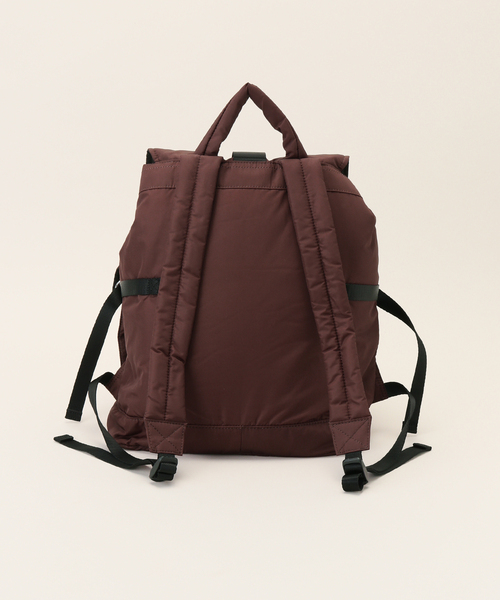 U by SPICK&SPAN（ユーバイスピックアンドスパン）の「【GANNI / ガニー】 Recycled Tech Backpack（バックパック/リュック・レディース・ブラウン・FREE）」の3枚目の写真