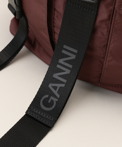 U by SPICK&SPAN（ユーバイスピックアンドスパン）の「【GANNI / ガニー】 Recycled Tech Backpack（バックパック/リュック・レディース・ブラウン・FREE）」の16枚目の写真